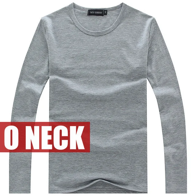 O neck Pale Gray