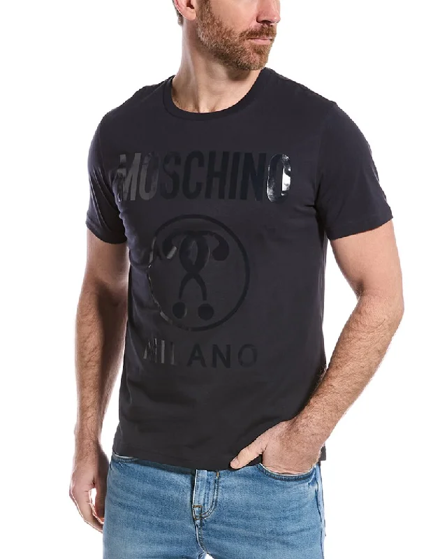 Cozy Aesthetic Moschino Logo T-Shirt