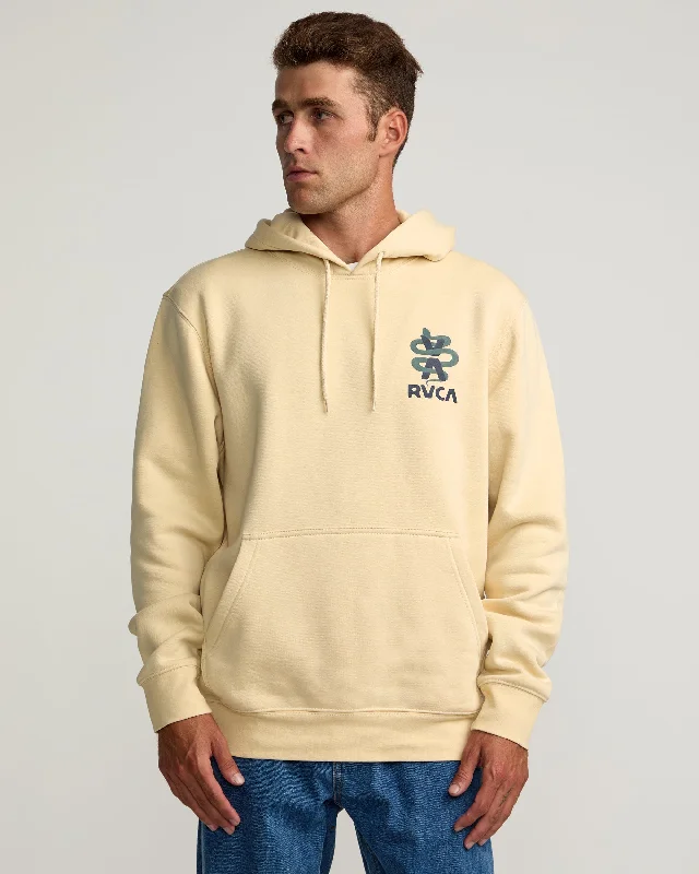 Vintage Sports Serpent Hoodie - Latte