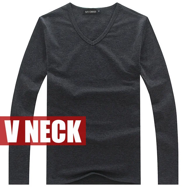 V neck Dark Gray