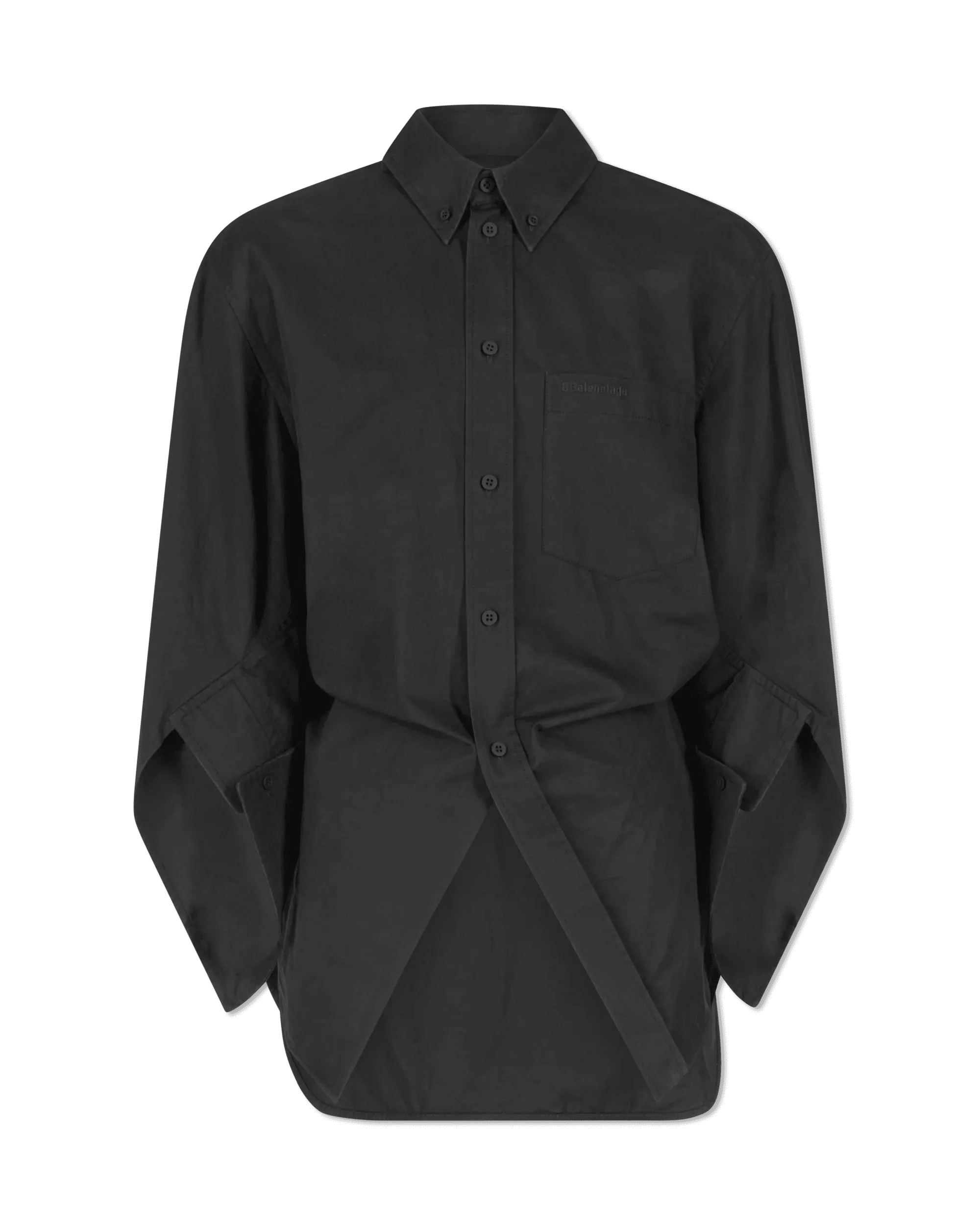 Elevated Classics Washed Heavy Poplin Wing Shirt