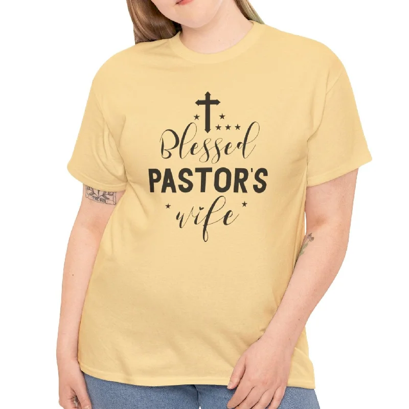 Classic Comfort Blessed Pastor's Wife Tee