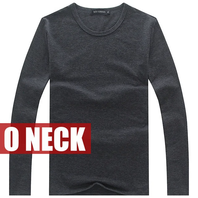 O neck Dark Gray