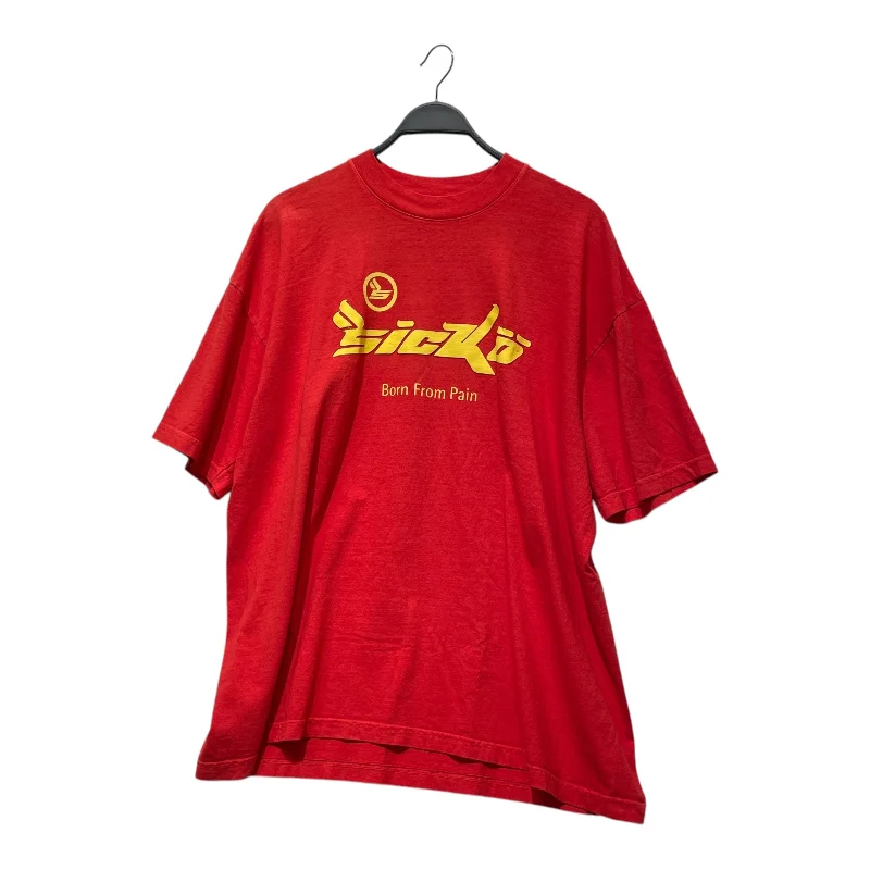 Casual Contemporary sicko/T-Shirt/XL/Cotton/RED/