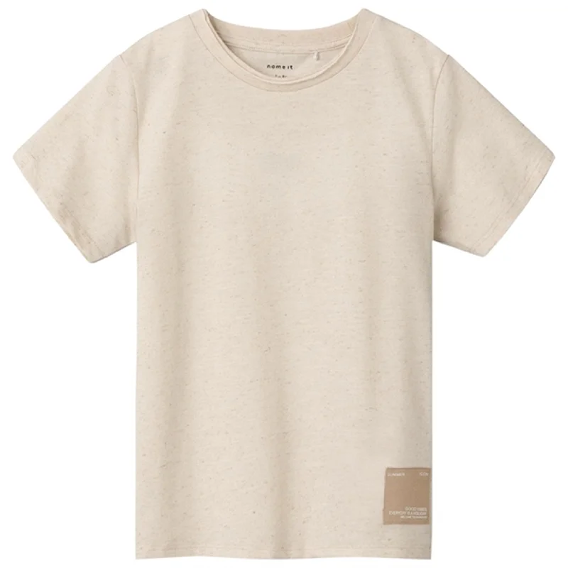 Relaxed Fashion Name it Peyote Melange Finesse T-Shirt