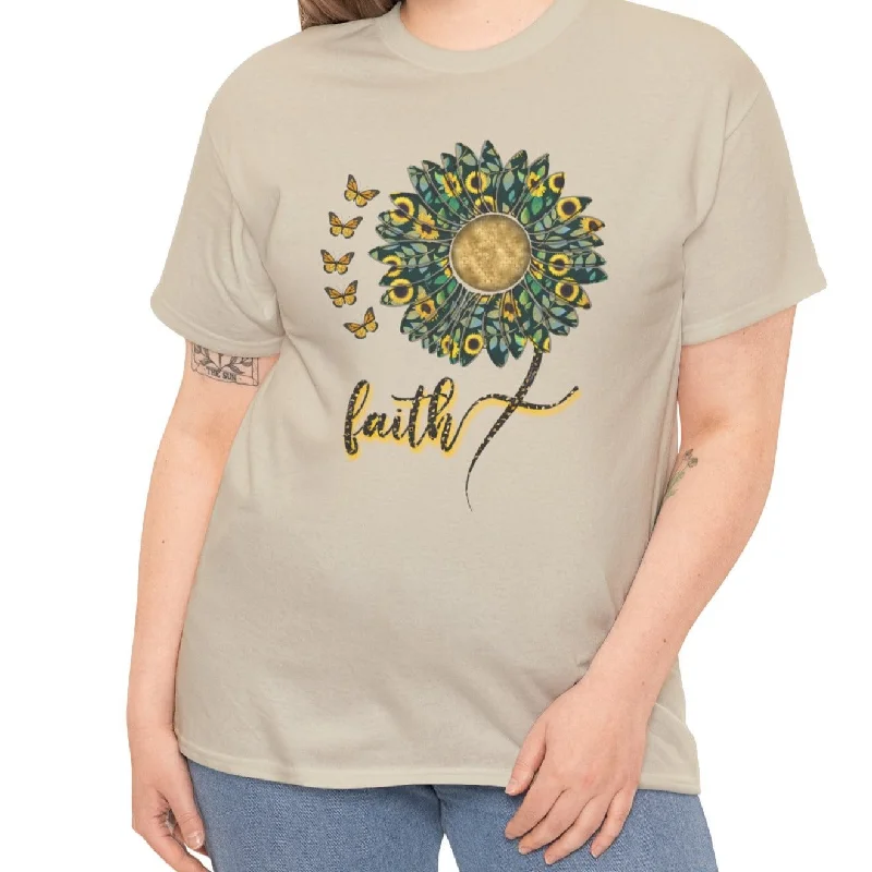 Relaxed Fashion Faith & Sunflowers Tee