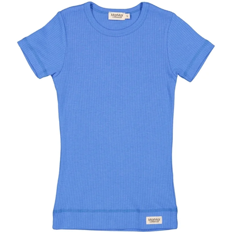 Rugged Chic MarMar Modal Vivid Blue Plain T-shirt