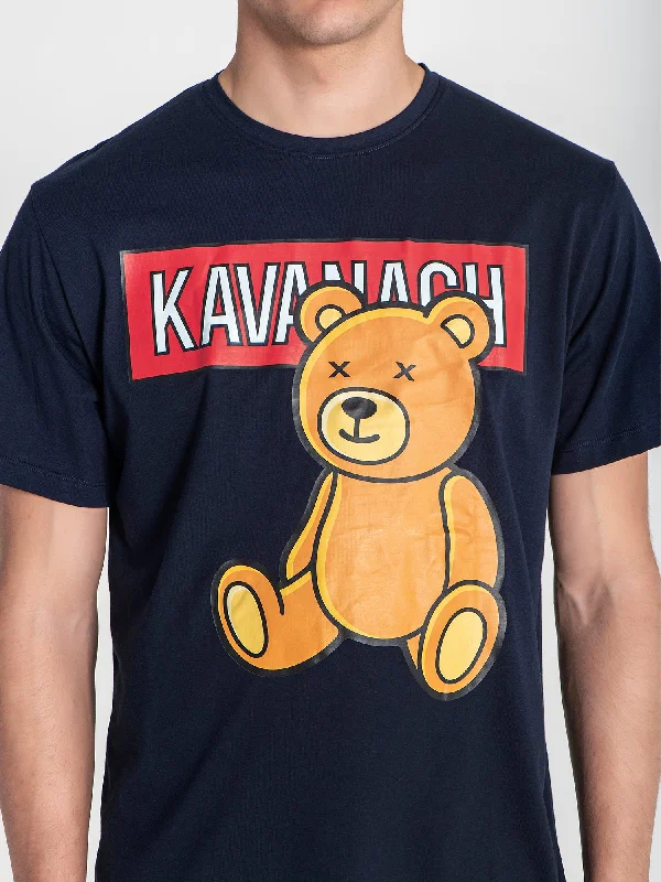 Cozy Layers Blue Bear Alert Tee