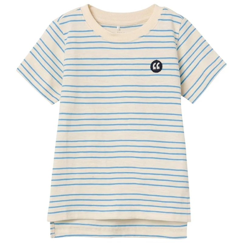 Sophisticated Weekend Name it Whitecap Gray All Aboard Stripes Voby T-Shirt