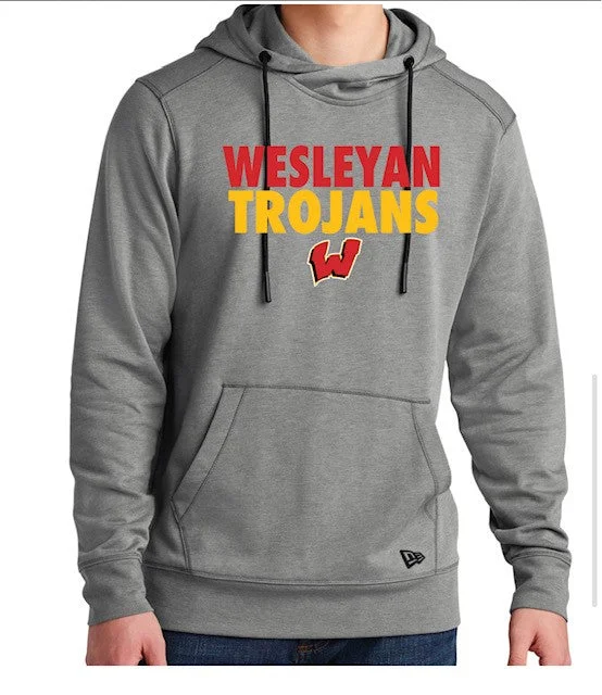 Relaxed Prints Look Adult Trojans Hoodie