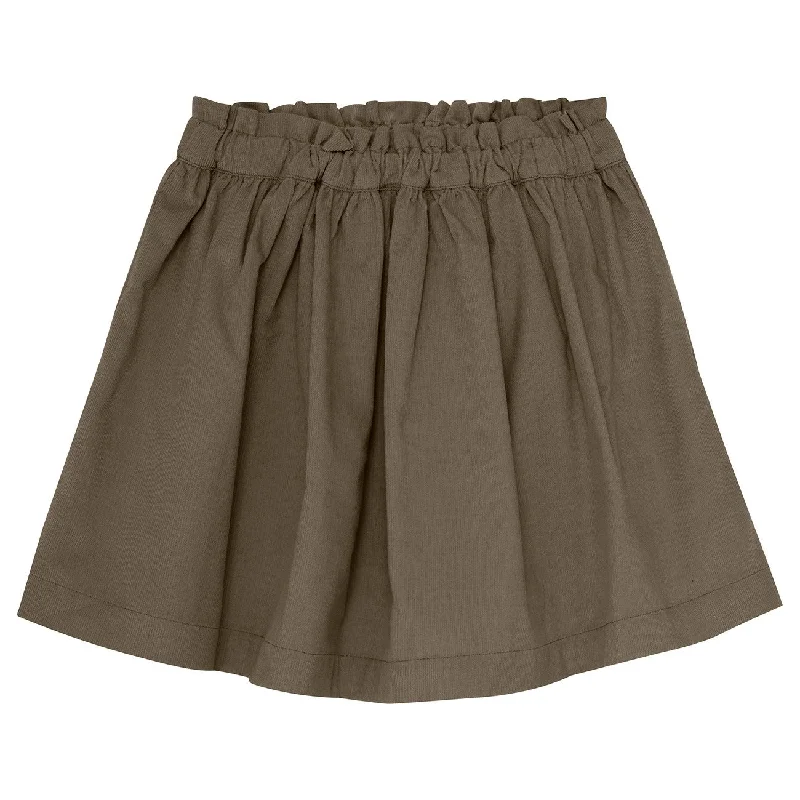 Contemporary Sporty Huttelihut Morel Skirt Corduroy