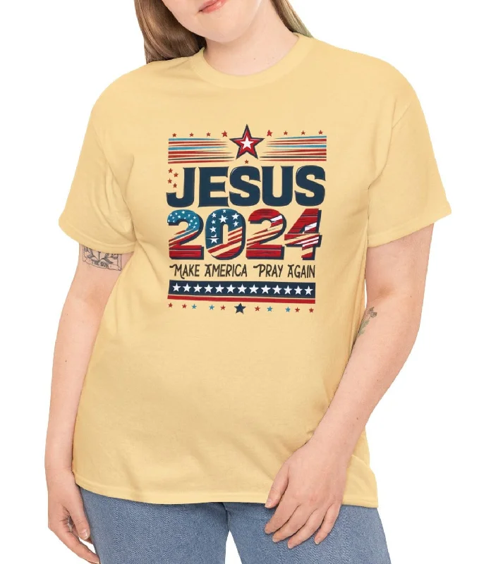 Relaxed Street Look Jesus 2024 | Cotton Tee