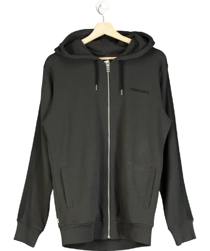 Classic Sporty Diesel Grey Brandon Hoodie UK S