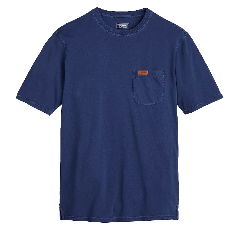 Structured Fit Pendleton Deschutes Pocket Tee Navy