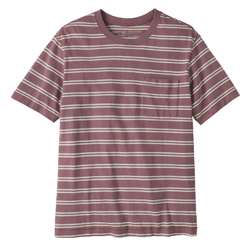 Minimalist Patterns Patagonia Cotton in Conversion MW Pocket Tee Evening Mauve