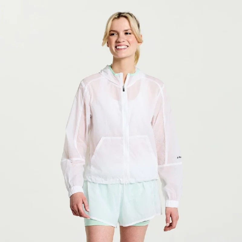 Relaxed Statement Saucony Women's Elevate Packaway Jacket