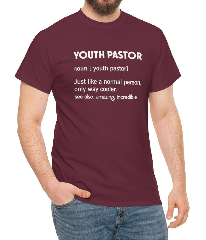 Weekend Sporty Youth Pastor Noun Tee