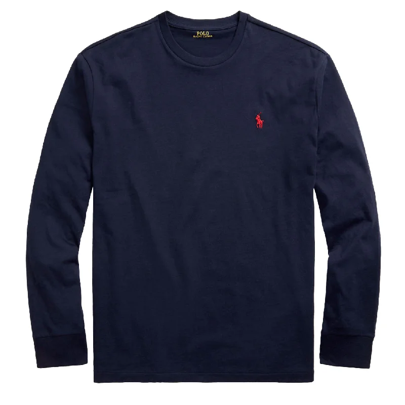 Relaxed Denim Polo Ralph Lauren Classic Fit Jersey Long-Sleeve T-Shirt Ink