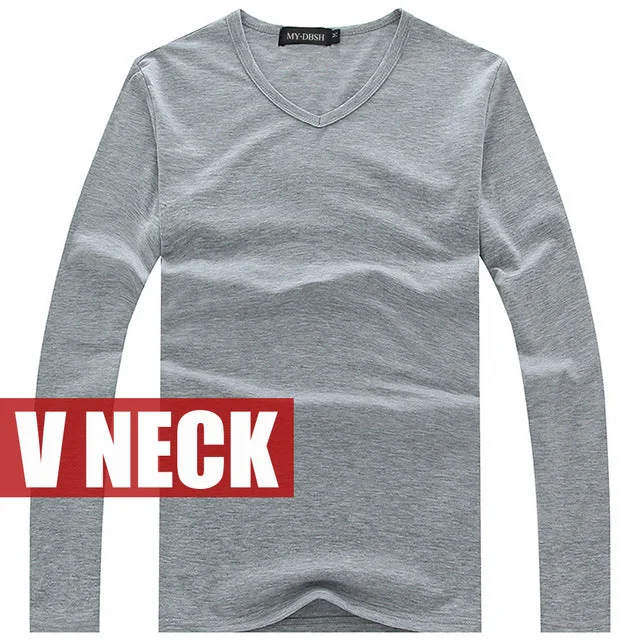 V neck Pale Gray