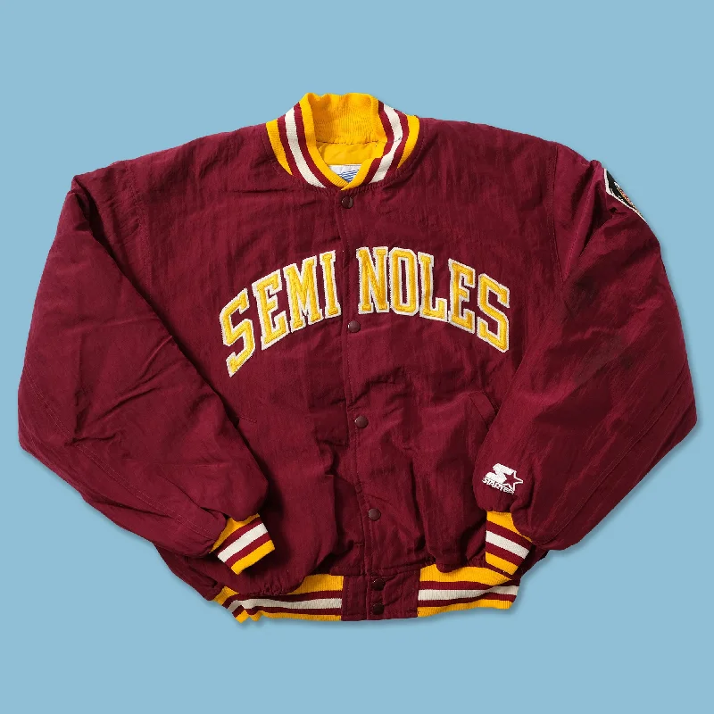 Smart Patterns Vintage Starter Florida State Seminoles Varsity Jacket Medium