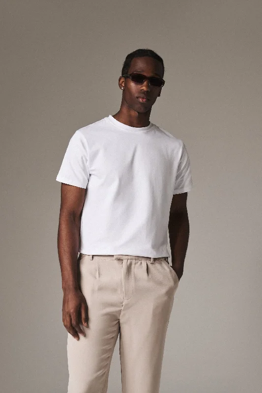 Urban Layered UNBRANDED SLIM T-SHIRT - WHITE