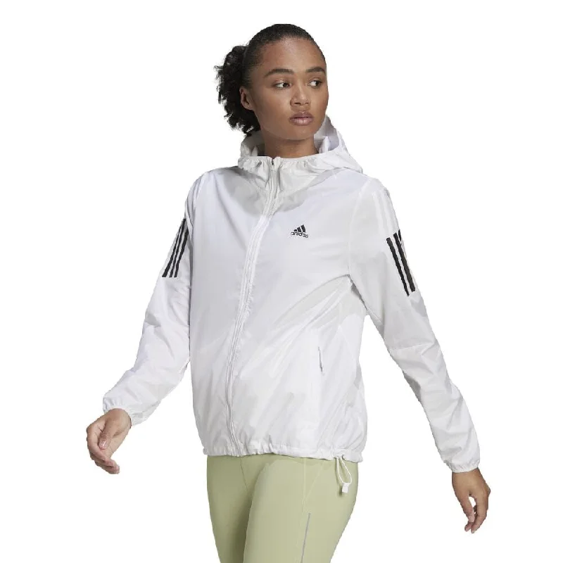 Casual Classic Adidas Women's Own the Run Hooded Windbreaker