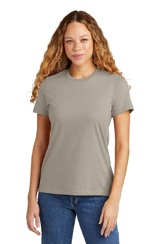 Minimalist Aesthetic Gildan Womens Softstyle CVC Short Sleeve Crewneck T-Shirt - Slate Grey