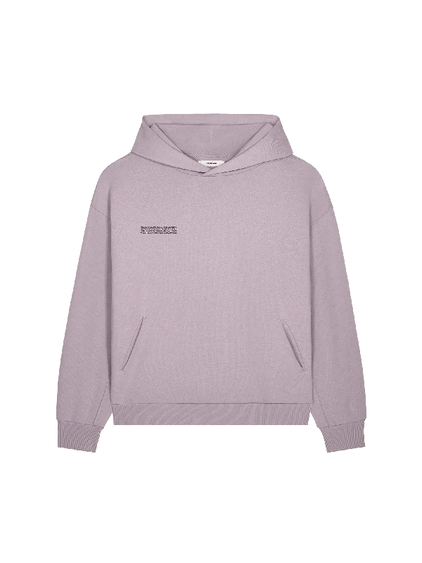 Layered Utility Mens DNA Hoodie—raisin purple