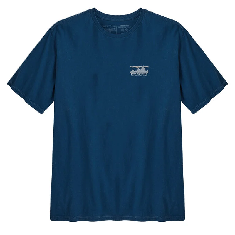 Elevated Classics Patagonia 73 Skyline Organic T-Shirt Lagom Blue