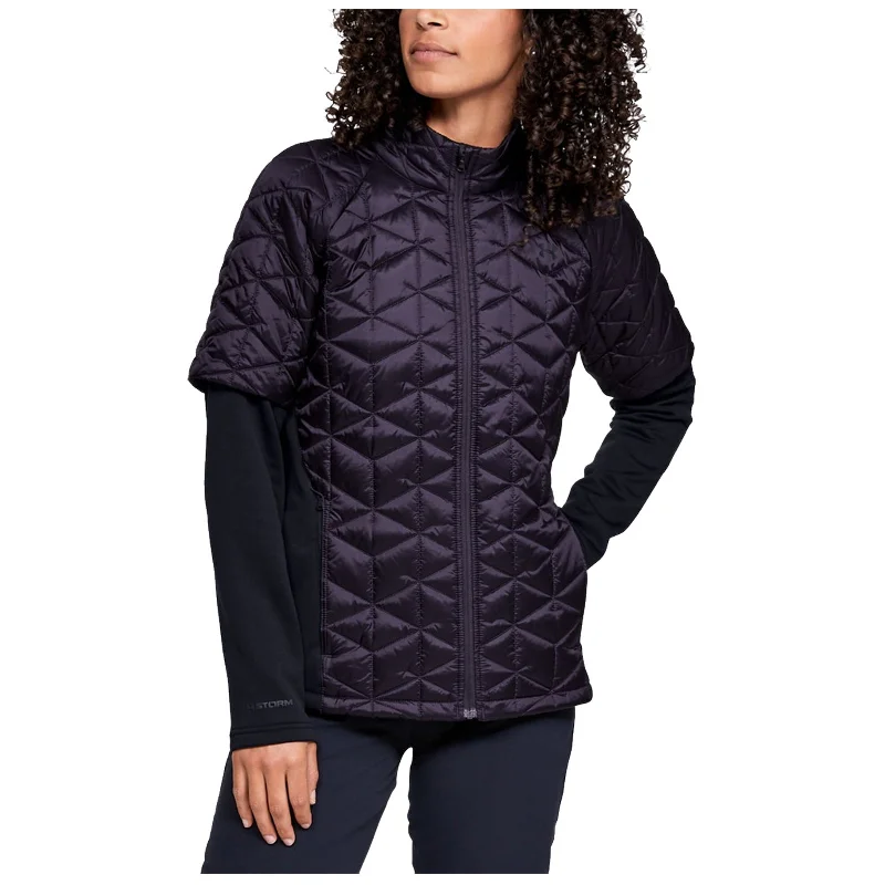 Relaxed Monochrome Look Under Armour Ladies ColdGear Reactor Hybrid Jacket