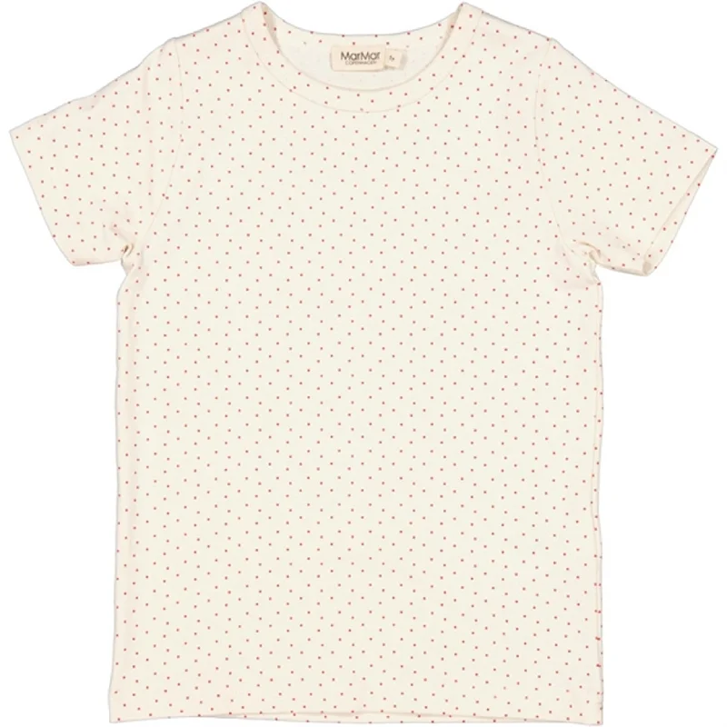 Relaxed Sport Look MarMar Red Currant Dot Tago T-shirt