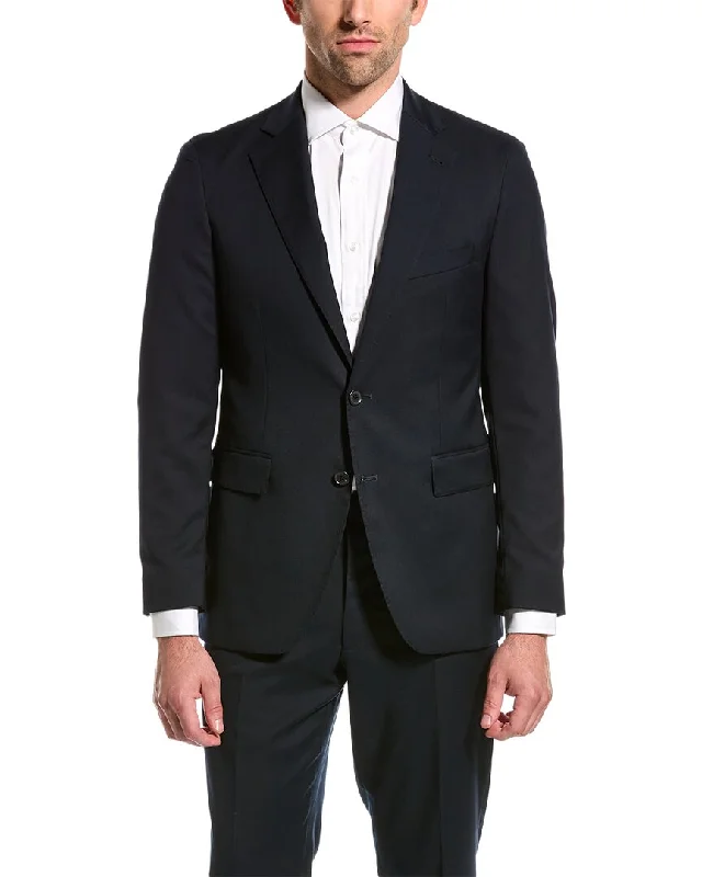 Minimalist Patterns ALTON LANE The Mercantile Tailored Fit Suit with Flat Front Pant