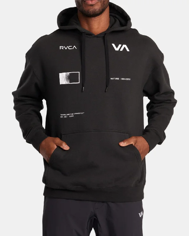 Rugged Street Radiate Hoodie - Black