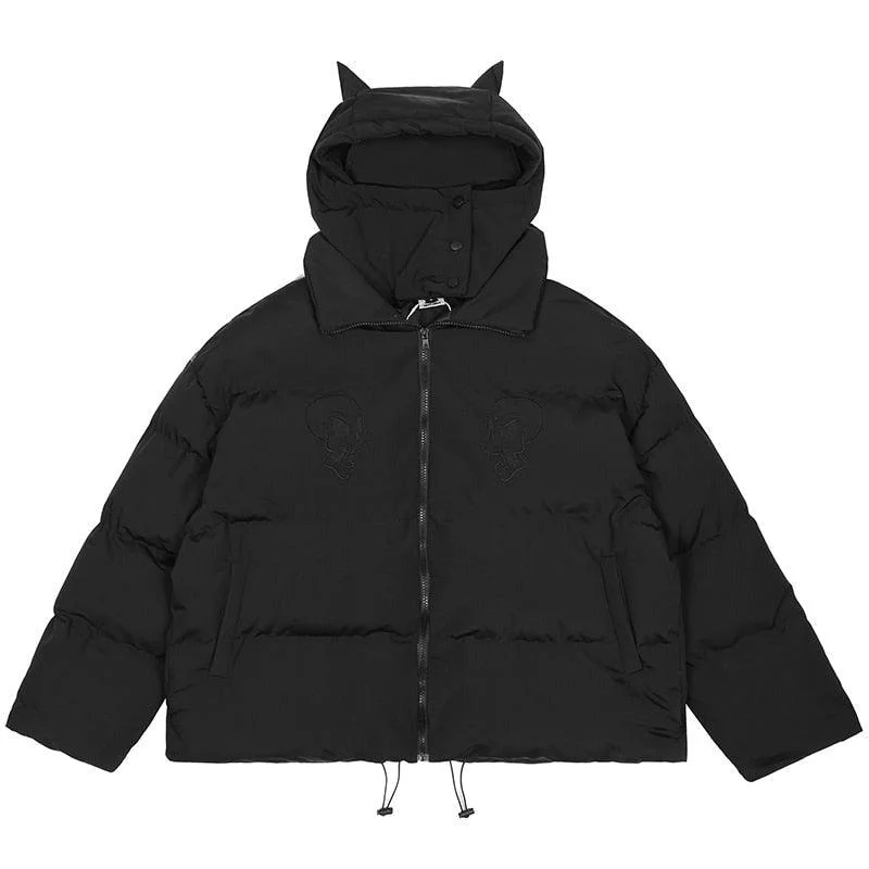 Urban Layered Devil Puffer Jacket