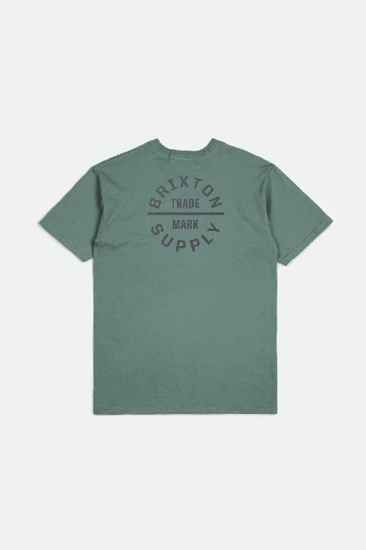 Sporty Elegance Oath V S/S Standard Tee - Chinois Green/Charcoal