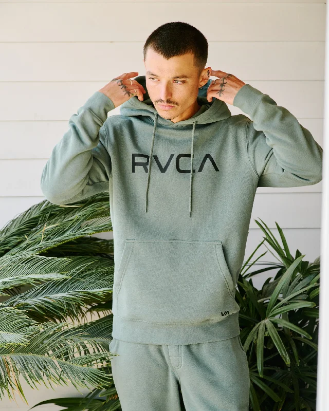 Tailored Modern Big RVCA Hoodie - Jade