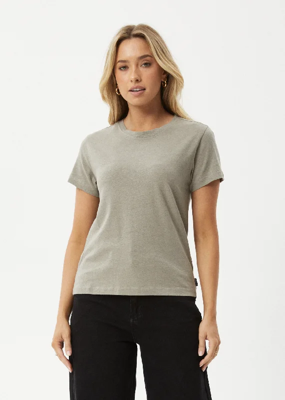 Weekend Rugged AFENDS Womens Eden - Regular Fit Tee - Olive