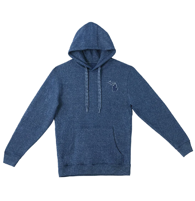 Neutral Patterns Dockside Plush Knit Hoodie