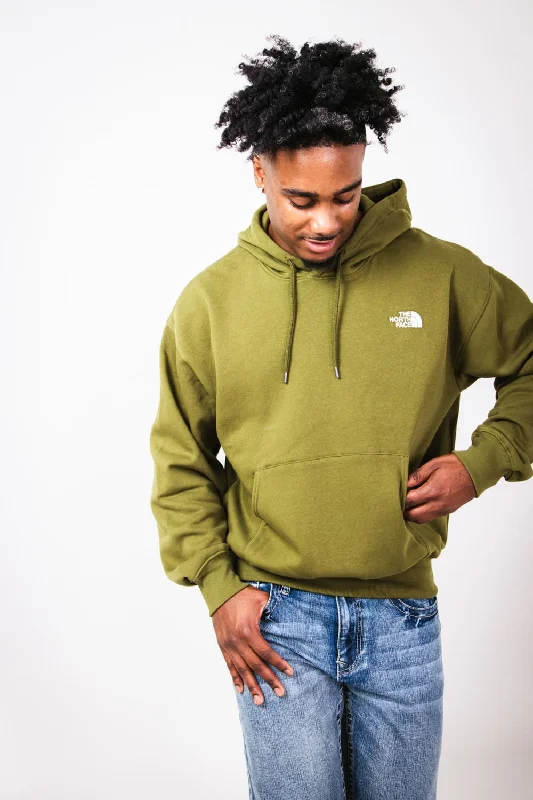 Elevated Classics The North Face Evolution Vintage Hoodie for Men in Forest Olive | NF0A84GE-PIB-GRN