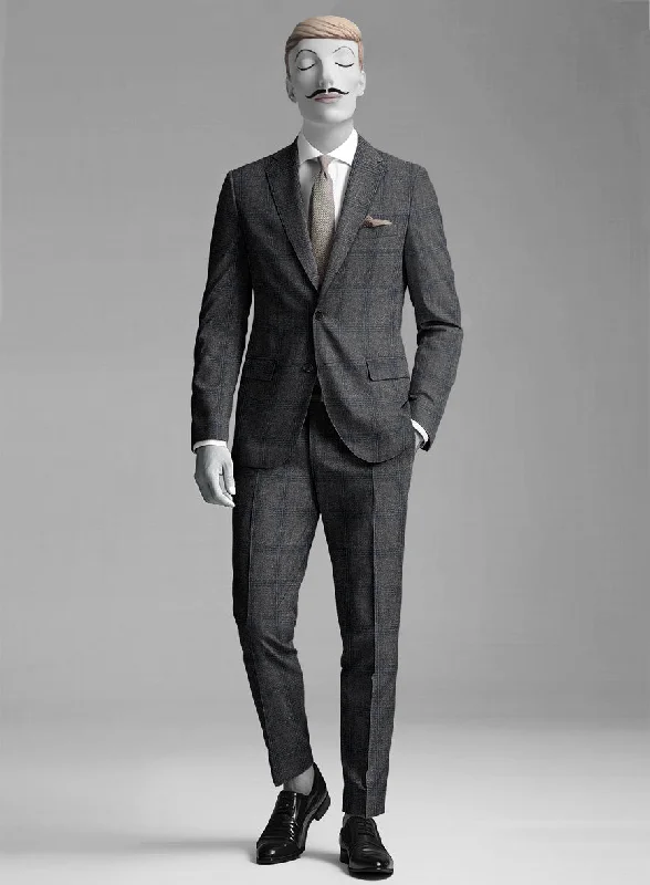 Tailored Pastels Italian Wool Silk Linen Silvano Suit