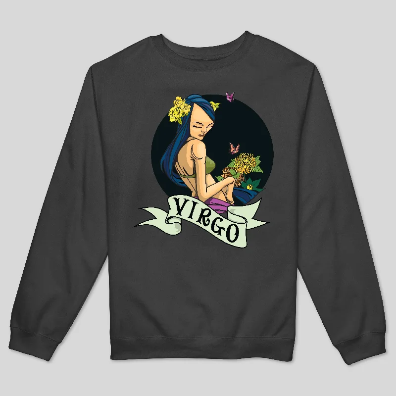 Relaxed Fashion VIRGO BY SAM FLORES  MEN'S SWEATSHIRT