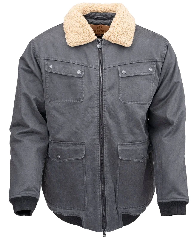 Relaxed Denim Men’s Ezra Aviator Jacket