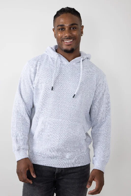 Everyday Utility Original Paperbacks Mateo Soft Knit Hoodie for Men in Grey | 713-GREY