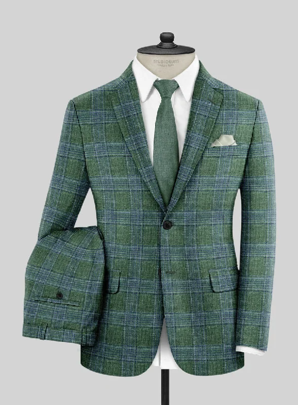 Chic Casualwear Loro Piana Eliseo Wool Silk Linen Suit