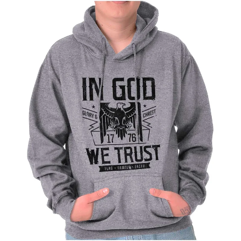 Versatile Fashion In God We Trust Hoodie