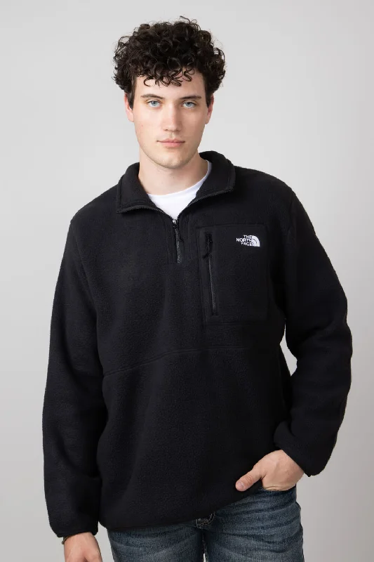 Modern Fitwear The North Face Yumiori Fleece Quarter Zip for Men in Black | NF0A883S-KX8-BLK