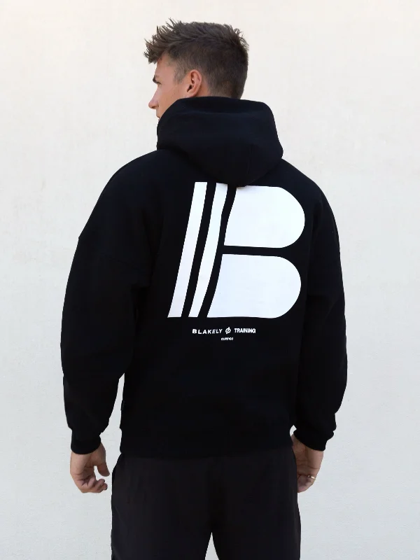 Streetwear Classics Apex Relaxed Hoodie - Black