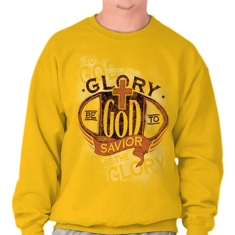 Rugged Street Glory to God Crewneck Sweatshirt