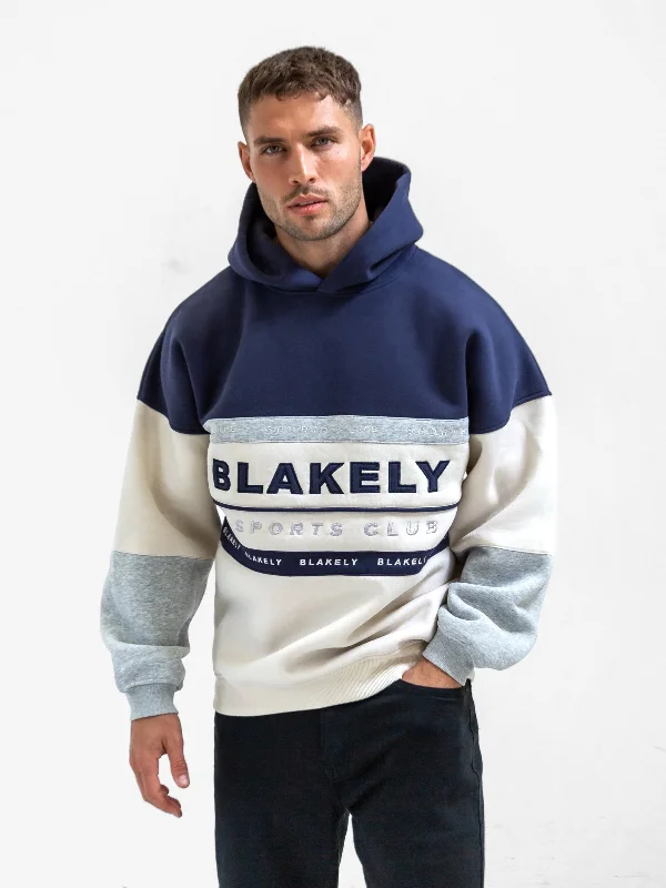 Fashionable Classics Alpine Sports Relaxed Hoodie - Navy