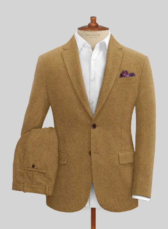 Classic Patterns Naples Camel Tweed Suit